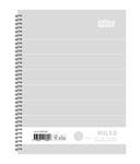 Kollegieblock Grey A5 linjerat