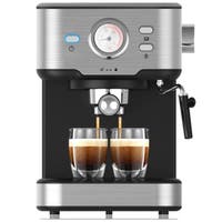 Espressomaskin med mjölkskumning Princess