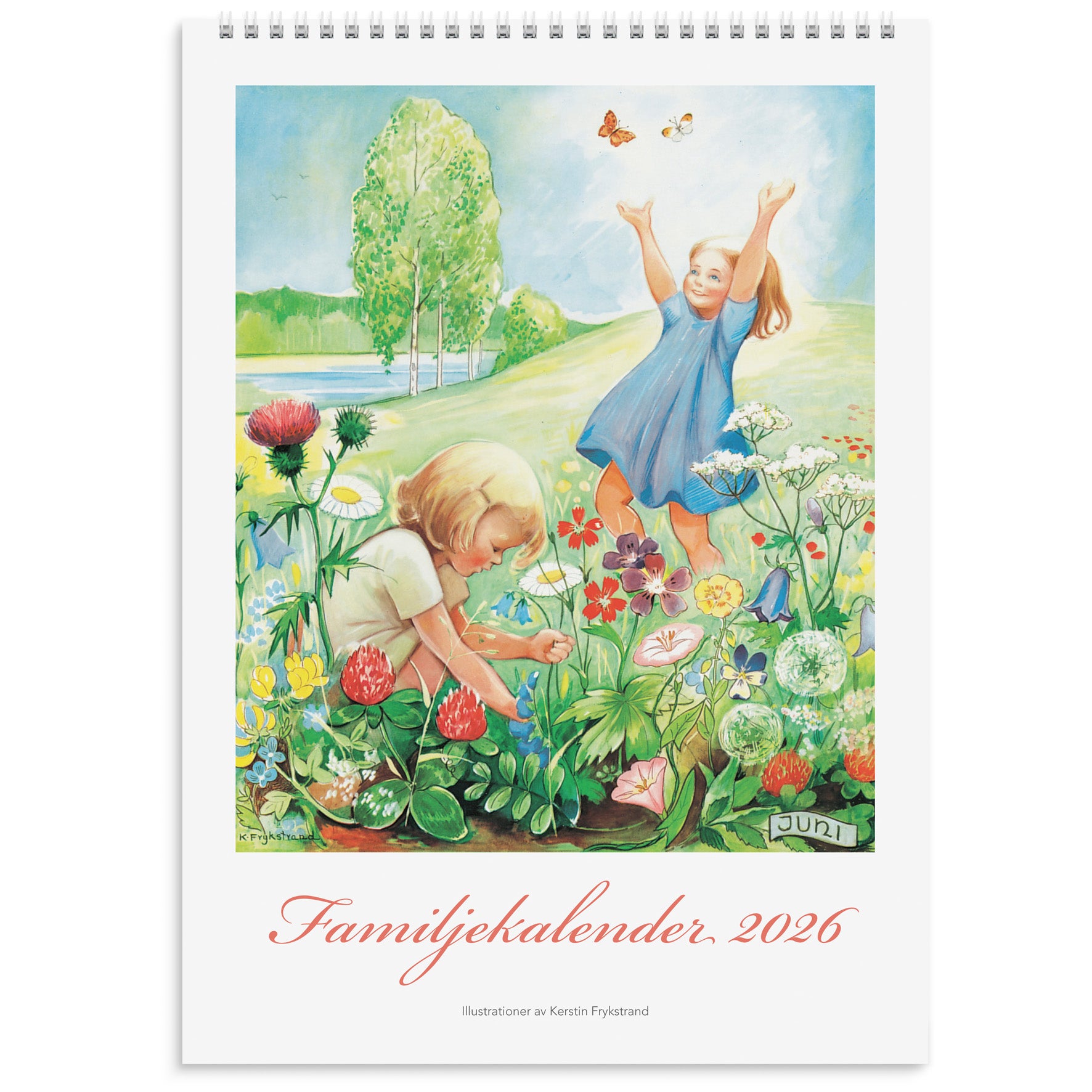 Familjekalender Kerstin Frykstrand 2026