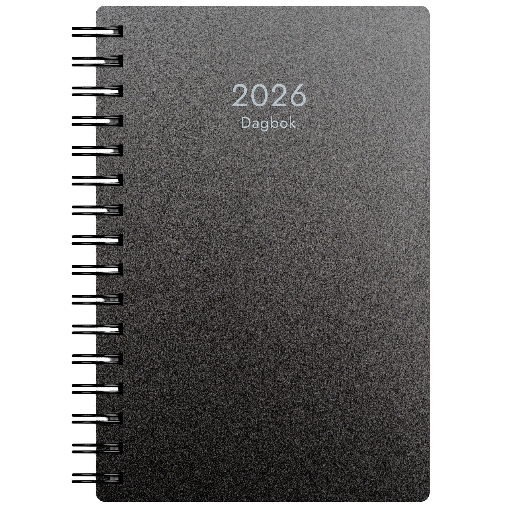 Kalender Dagbok 2026 svart