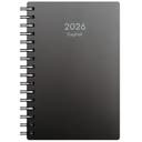 Kalender Dagbok 2026 svart