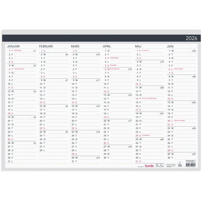 Väggblad Elegant 420x297 mm 2026