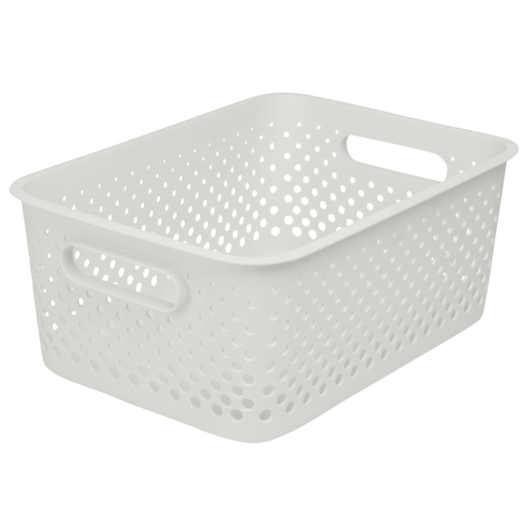 Förvaringslåda Essence L 36,5x27x15cm Vit