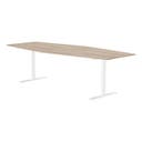 Konferensbord 2800 x 1200 mm Vit ask/Vit