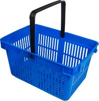 Kundkorg 27 liter blå