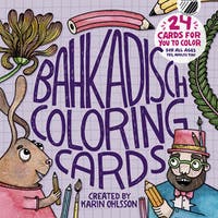 Färgläggningsbok Bahkadish lila