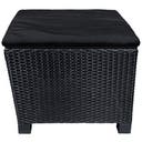 Pall/bord Lyon fiberrotting svart