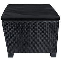 Pall/bord Lyon fiberrotting svart