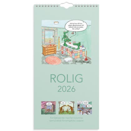 Familjekalender Rolig 2026