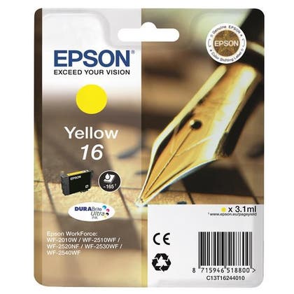 Bläck Epson T1624 Gul