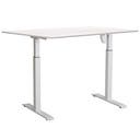 Skrivbord el Easydesk Adapt I 160x80 cm vit