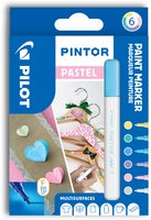 Märkpenna Pintor pastell 6 st/fp