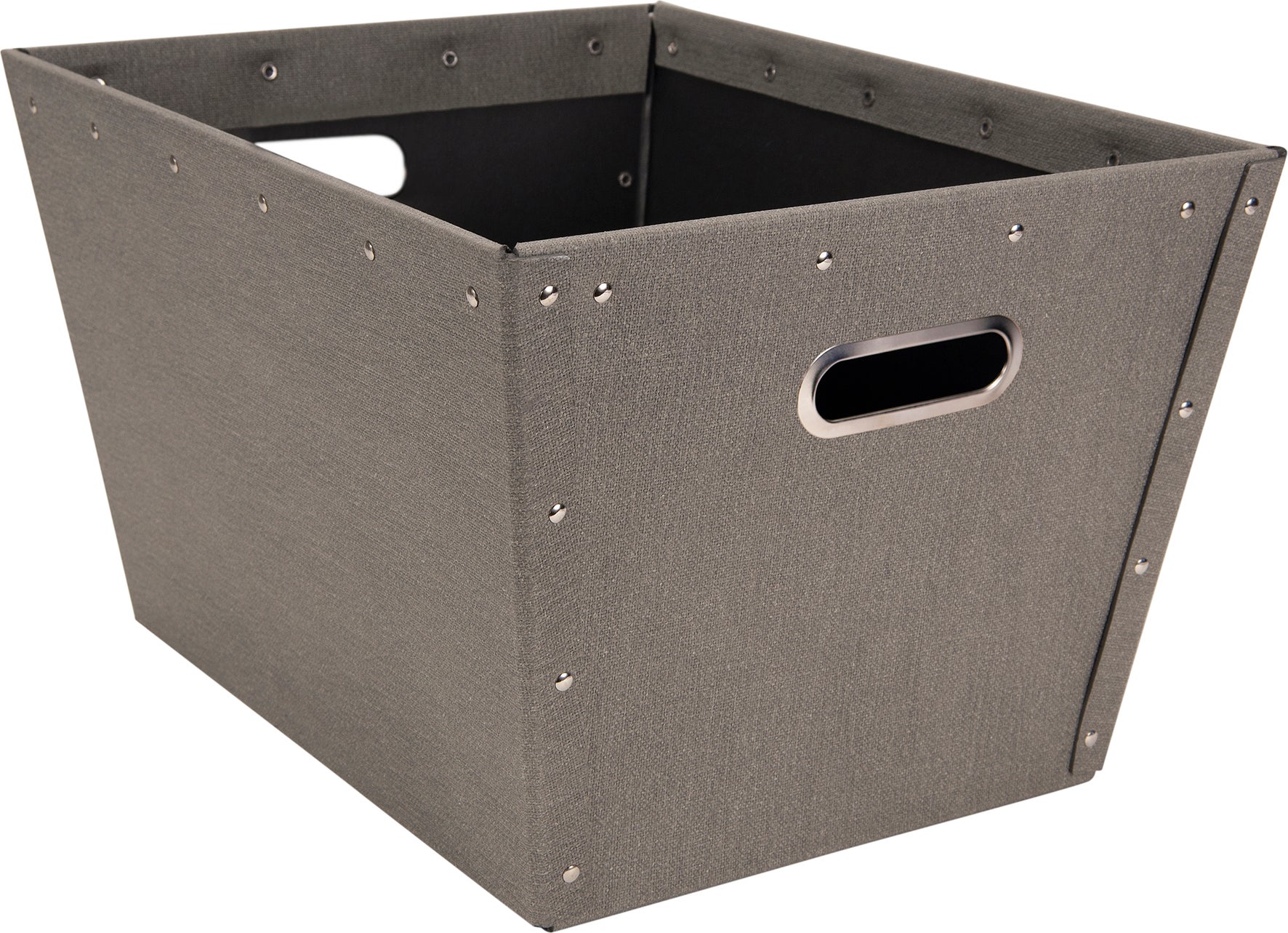 Förvaringskorg Terra canvas grå