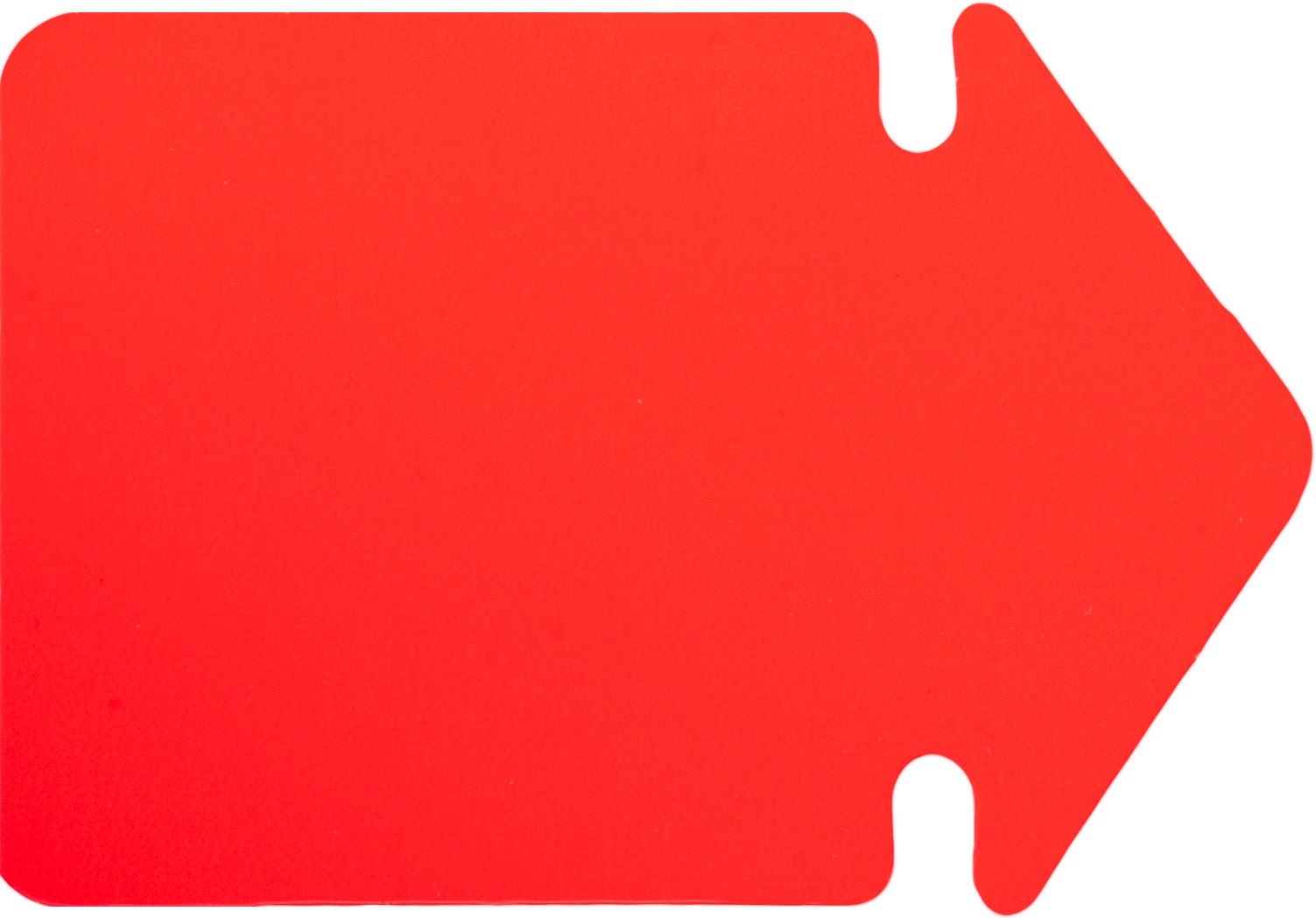 Pil 130 x 90 mm flour röd 25 st/fp