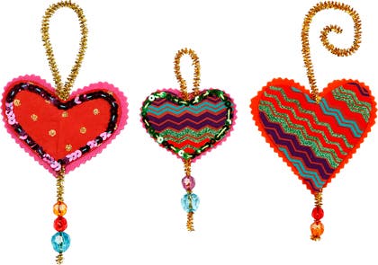 Hobbyfilt 45cmx5m röd