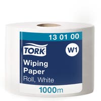 Avtorkningspapper Tork W1 1000 m vit