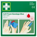 Bandage Soft Foam Bandage Blue 4,5 m x 60 mm