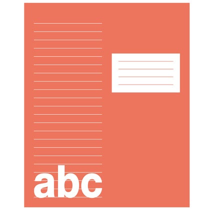 Skriv- och räknehäfte 17x21cm