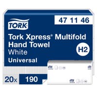 Pappershandduk Tork Xpress® Multifold H2 3800 st/kt