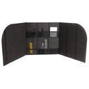 Ljuddämpande bordsskärm 50x35x35 cm