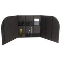 Ljuddämpande bordsskärm 50x35x35 cm