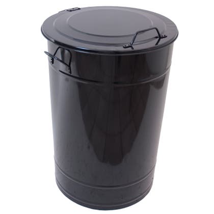 Avfallstunna med lock Greger 160 liter