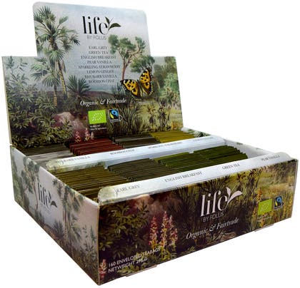 Te-påsar Ekologiskt Sorterad ask 160 st/fp Life BY FOLLIS