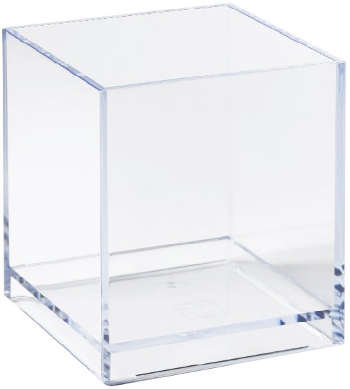 Förvaringsbox Palaset kub transparent