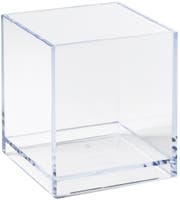 Förvaringsbox Palaset kub transparent