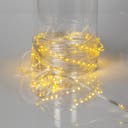 Ljusslinga Dew Drop transparent 15 m varmvit