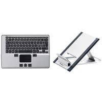 Ergonomisk arbetsstation Mousetrapper Alpha med laptopställ