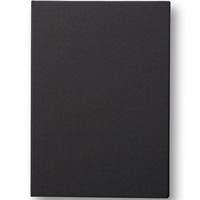 Anteckningsbok Tyg A5 Olinjerad Svart