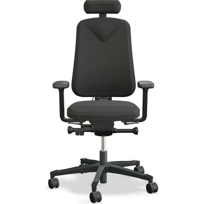 Kontorsstol Höganäs 280 arm/nack svart