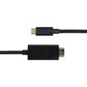 Kabel USB-C till HDMI 1 m svart