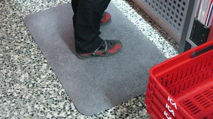 Ståmatta Yoga Step Zedlan 910 x 610 mm