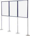 Golvställ skärm startmodul grå