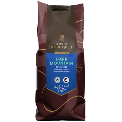 Kaffebönor hela Dark Mountain 1 kg Arvid Nordquist