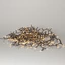 Ljusslinga Shiny svart 24 m varmvit