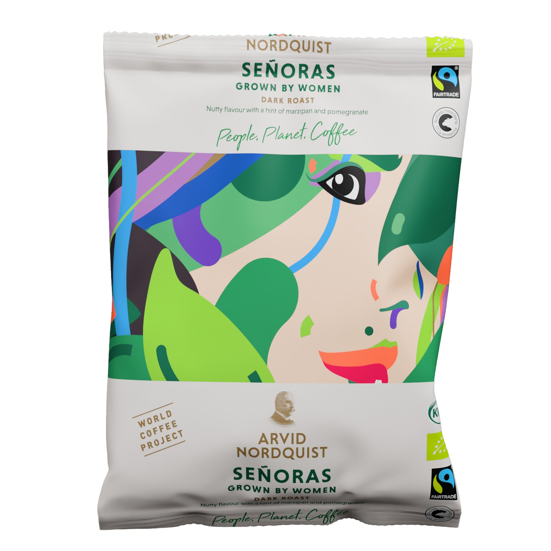 Kaffe Senoras Malet Mörkrost 48x125 g
