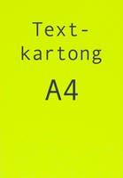 Kartong A4 fluor gul 25 st/fp