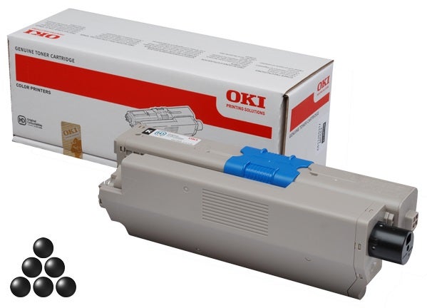 Toner OKI C332/MC363 Svart 3.5K