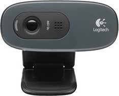 Webbkamera C270 Logitech Svart