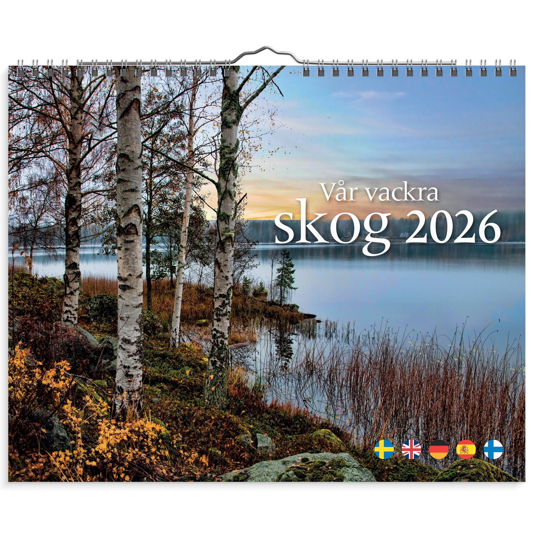 Väggkalender Vår vackra skog 2026