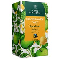 Te Skandinavisk Twist Äppellund grönt te 25-pack