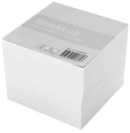 Blockkub 9x9cm lösa blad