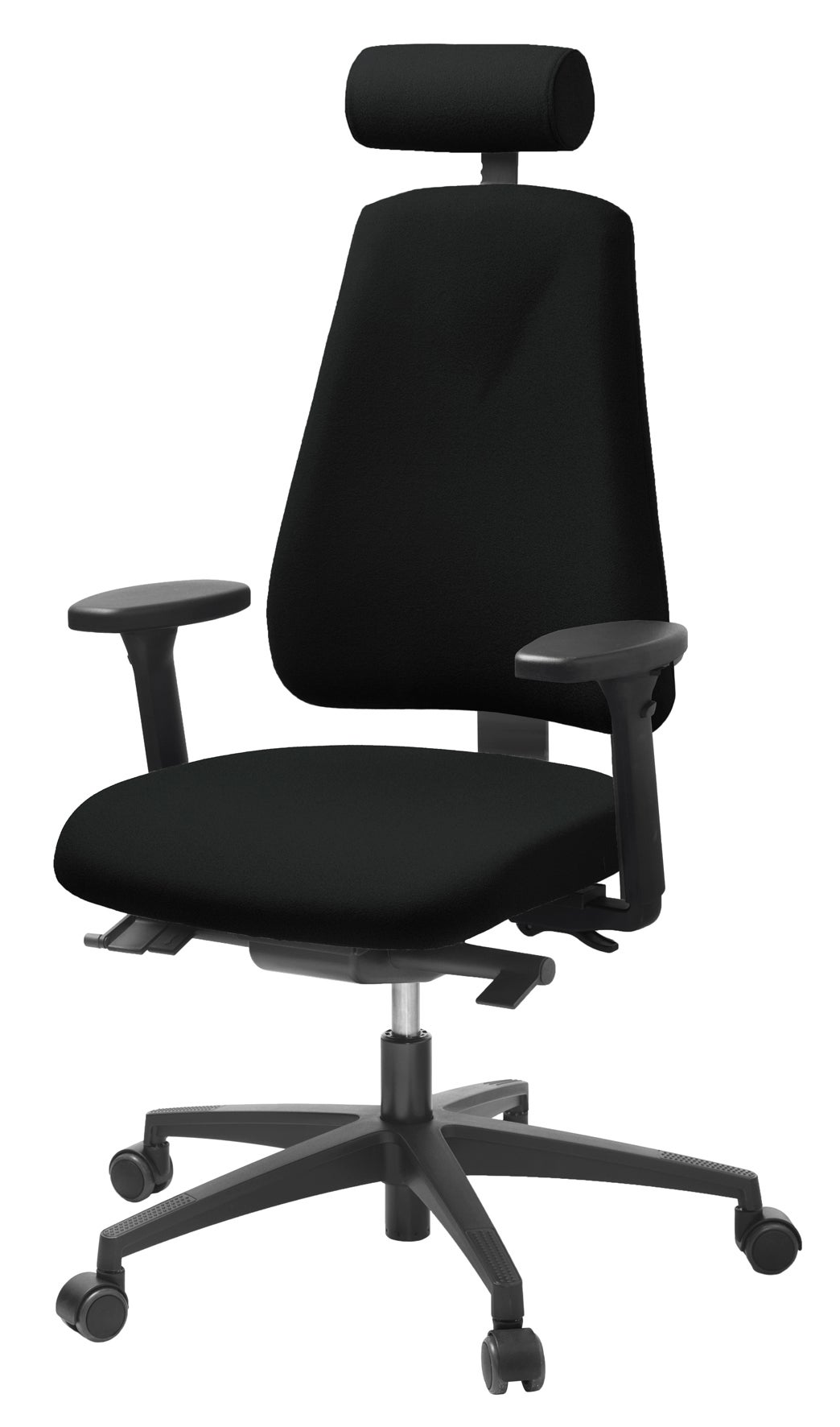 Stol Lanab 6340 komplett svart Lanab