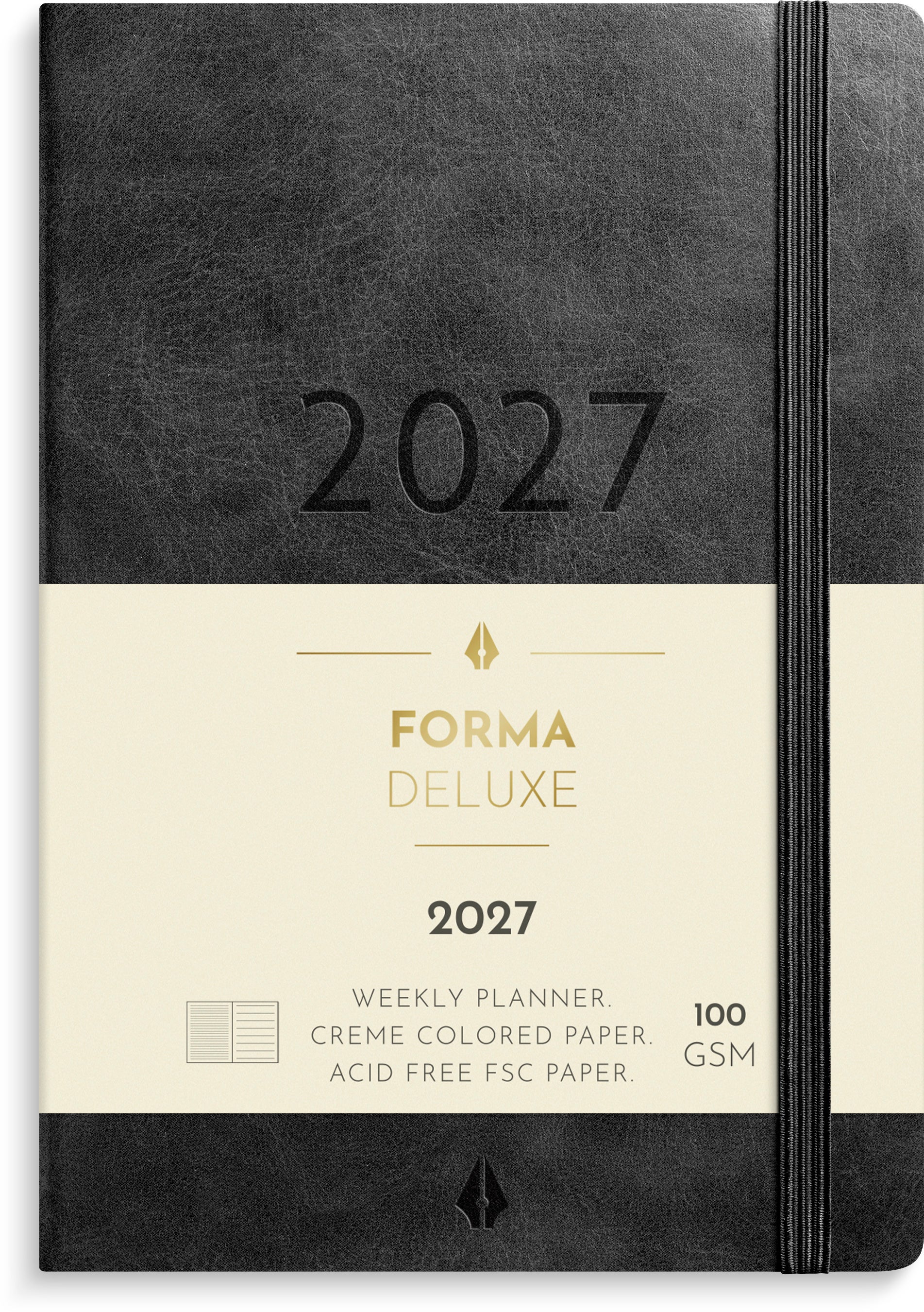 Liten Veckokalender Forma Deluxe 2027 Burde