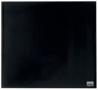 Glastavla 300 x 300 mm svart