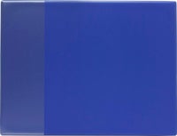 Skrivunderlägg PP 53x40cm blå