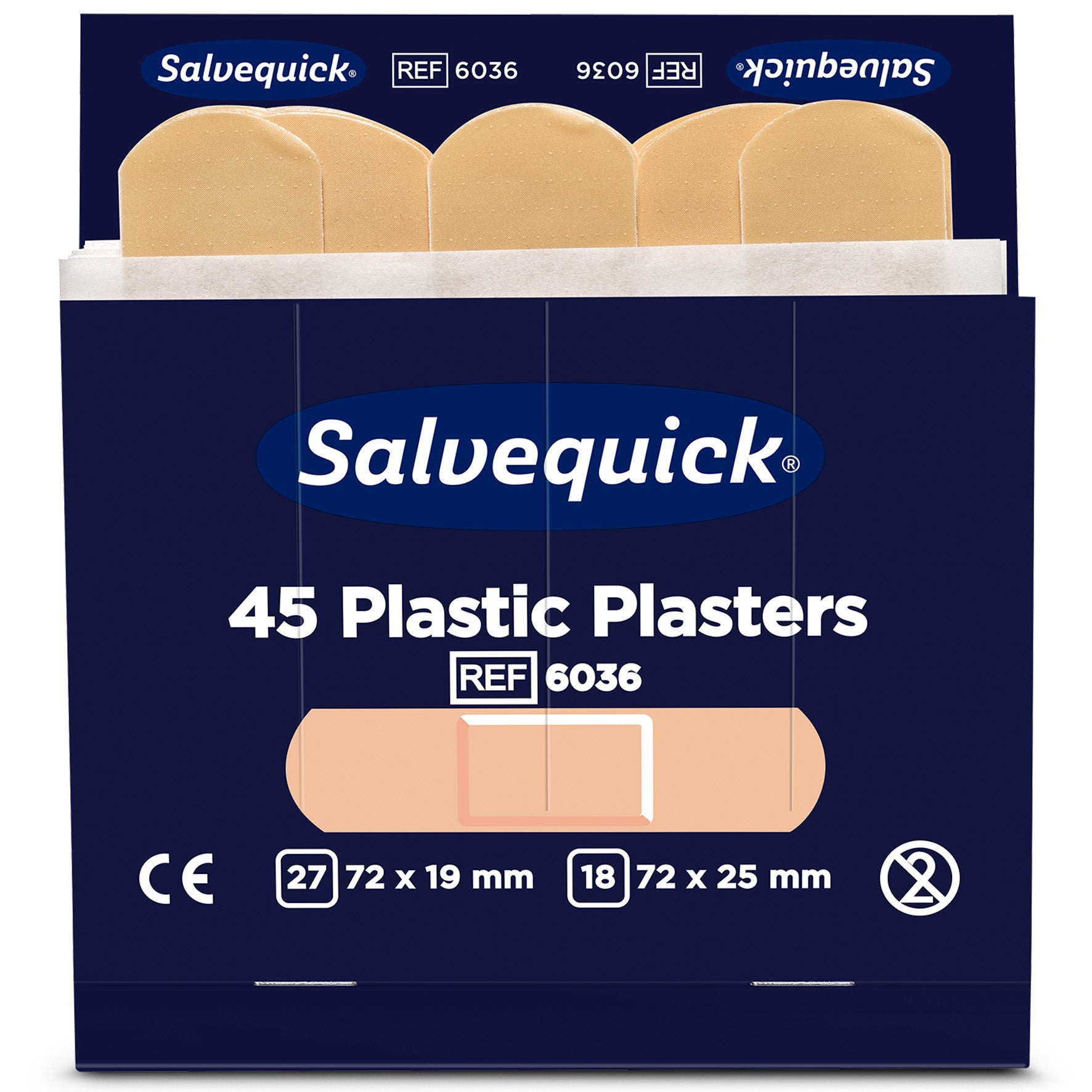 Salvequick Plåster refill-förpackningar